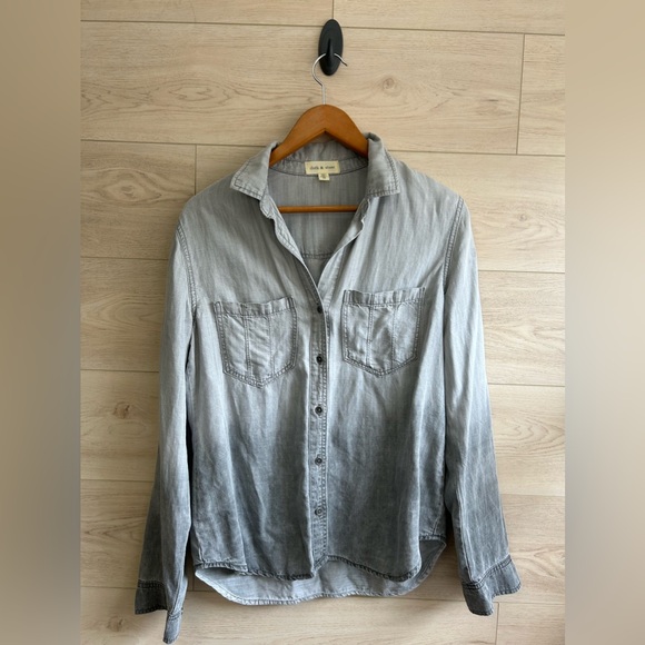 cloth & stone Tops - Cloth & Stone Anthropologie Women's Size XS Button Down Long Sleeve